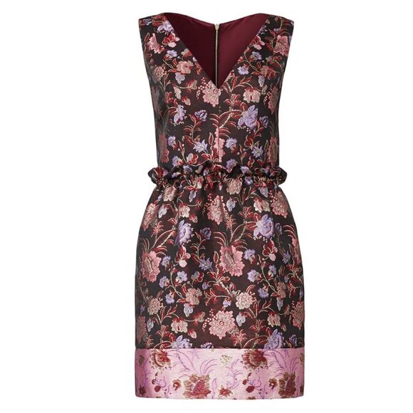 Laundry by Shelli Segal Printed Jacquard Sheath Dress - Picture 5 of 11